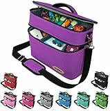PUNALU große Tasche für Toniebox, viel Platz für Tonie Hörfiguren, Toniebox Tasche (grün)