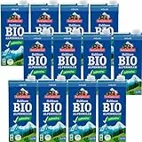 Berchtesgadener laktosefrei Milch Land H-Milch 3,5% Fett, Haltbare Milch, Alpenmilch, je 1 Liter, 12 Stück+ pufai