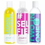 Loovara Gleitgel Massageöl 3x250ml Vorteilspack - HAPPY WEEKEND – pflegendes Massageöl Gleitgel Set, Vegan, natürlich, dermatologisch getestet, kondomsicher, Ideal für Vorspiel, Sex & Sex-Spielzeug