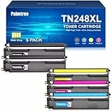 Palmtree TN248XL TN248 Toner Kompatibel für Brother MFC-L3760CDW Toner Brother DCP-L3560CDW Brother MFC-L3740CDW Toner MFC-L3740CDWE TN248XL Brother TN-248CMYK TN-248VAL DCP-L3520CDWE HL-L3240CDW