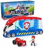 Spin Master PAW Patrol - Launch'n Rescue Patroller, Teamfahrzeug 55,8 cm, mit Ryder-Figur und Quad-Basisfahrzeug, Doppel-Startkatapult & Geräuscheffekte, Platz für 6 Fahrzeuge, ab 3 Jahren