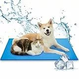 Kühlmatte Hund Kühlmatte Katze 50*60CM Hundekühlmatte, Dicker Selbstkühlungsschicht Für Langanhaltende Frische. Passend Für Kleine, Mittelgroße Hunde; Faltbar, Leicht Zu Reinigen Und Tragbar