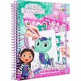 Gabby's Dollhouse - Schablonenbuch - Dreamworks - Activitäten-Malbuch - Color & Create (GD24356)