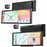 Krunia Tragbares Wireless CarPlay Display Set – 8,1 Zoll & 9,26 Zoll, Apple CarPlay & Android Auto, OTA-Updates, Rückfahrkamera, Bluetooth, GPS Navigation