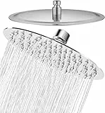 Regendusche Runde Einbauduschköpfe Edelstahl Duschkopf Regenbrause Brausekopf aus Edelstahl 30 cm