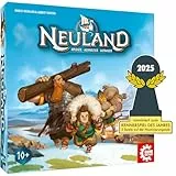 Game Factory 646080 Neuland, strategisches Familienspiel ab 10 Jahren, taktisches Brettspiel für 2-4 Spieler, Gesellschaftsspiel