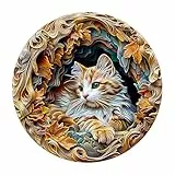 KaayeeWood Holzpuzzle Erwachsene,Katze Holzpuzzle,Einzigartige Wooden Puzzle Mit Geschenkbox,Geschenke für Kinder und Erwachsene(200 Stück,29 * 29cm)