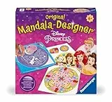 Ravensburger Mandala Designer Disney Princess 23847, Zeichnen Lernen für Kinder ab 6 Jahren, Zeichen-Set mit Mandala-Schablonen für farbenfrohe Mandalas