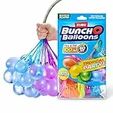 Bunch O Balloons Tropical Party 100+ schnell füllende, selbstverschweißende Wasserballons (3er Pack), Folienbeutel