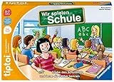Ravensburger tiptoi Spiel - 00123 Wir Spielen Schule - Spiel ab 5 Jahren für 1-4 Spieler, Erlebe interaktiv einen kompletten Schultag
