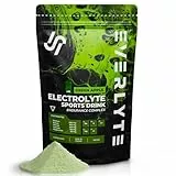 EVERLYTE Apfel Elektrolyte Pulver mit Natrium, Kalium, Calcium, Magnesium & Chlorid für optimale Hydration / 35 Anwendungen kalorienarmes Sport Getränkepulver/natürlich, vegan, zuckerarm