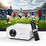 Beamer 4K【Offiziell lizenzierte App】 1300 ANSI Autofokus & 6D Trapezkorrektur Smart Projektor Heimkino, ZOOMCAT 1080P Full HD WiFi6 Bluetooth 5.3 Outdoor Beamer, kompatibel mit Netflix