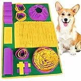 Vivifying Schnüffelmatte für Hunde, interaktives Fütterungsspiel gegen Langeweile und geistige Stimulation, fördert natürliche Futtersuche und langsames Fressen