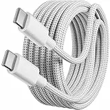 Txtcu USB C auf USB C Kabel 5M, 60W Typ C Ladekabel Schnellladekabel Phone 15 Ladekabel Kompatibel for Phone 15/Plus/Pro Max, Samsung Galaxy S24 S23 S22, Pixel 7 Pro, MacBook Pro 2021, iPad Pro