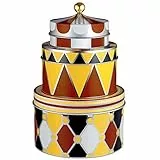 Alessi Circus| MW31S3 - Allzweckbox Design, Weißblech, 13.00 x 19.50 x cm, Silber