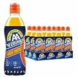 AA Drink High Energy 12x50cl - Kraftvolles Hypertonisches Sportgetränk für intensive Workouts, mit speziellem Formel für schnelle Regeneration, 12 Einwegflaschen à 500 ml