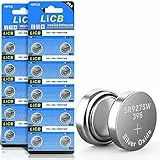 LiCB 20 Stück SR927SW batterien knopfzellen, 395 AG7 Batterien LR927 399 V395 1,5V uhrenbatterie