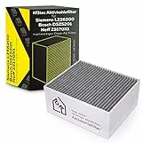 KF3TEC® Aktivkohlefilter für Siemens/Bosch/Neff/Gaggenau Cleanair Filter - DSZ5201 / LZ56200 / Z5170X1 / 00678460 (Siemens/Bosch/Neff/Gaggenau Cleanair Filter - DSZ5201 / LZ56200 / Z5170X1 / 00678460)