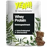 Whey Protein Pulver – Schoko – 1kg – 23g Protein pro Portion – für deinen Muskelaufbau, hochdosiert – in Deutschland produziert & laborgeprüft