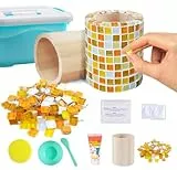 AiYoYo Mosaik Stifthalter DIY Bastelset Geschenke Kreatives Basteln Zuhause,Dekoration,Handgefertigtes Kunstwerk für Erwachsene Mädchen