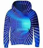 AIDEAONE Pullover Jungen Kapuzenpullover für Jungen Hoodie 3D Sweatshirt Kinder Jungs 11-14 Jahre(XXL)