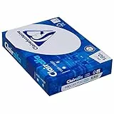Clairefontaine 2618C - Ries Druckerpapier / Kopierpapier Clairalfa, extraweiß, DIN A4, 160g, 250 Blatt, Weiß, 1 Ries