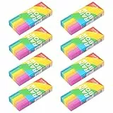 8 Stück Radiergummi Kinder, Regenbogen Radiergummi Weich Radierer Schule Radiergumm Set für mitgebsel Schulen und Büros Malerei Radiergumm Radierer kinder