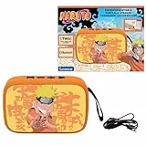 Lexibook, Naruto, Tragbarer Bluetooth-Lautsprecher, kabellos, USB-C, SD/TF-Karte, wiederaufladbarer Akku, Orangen, BT018NA