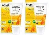 WELEDA Bio Baby Calendula Wundschutzcreme 30ml - Naturkosmetik Babypflege Windelcreme schützt empfindlicher Babyhaut im Windelbereich. Natürliche Hautpflege hilft bei gereizter Haut & Windelausschlag