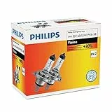 H4 12V 6055W P43t Vision 30% 2st. Philips, White