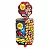 Chupa Chups Stranger Things Lutscher-Rad, 200 Lollies in 7 exklusiven Sorten, limitiertes Design, für Halloween, Geburtstage oder als Geschenk, 2400g