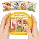Fullware rotierendes 3D -Puzzle für Kinder 3 4 5 6 7 Jahre alte,