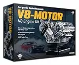 Franzis 67114 große Technikbausatz V8-Motor: Baue den legendären V8-Motor nach und erlebe was hinter der Technik steckt!