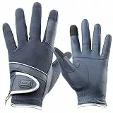 Tattini Handschuhe aus technischem Gewebe und Silber