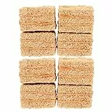 FRCOLOR 8pcs Mini Heu Ballen Faux Herbst Display Kleine Stroh Bale DIY Ernte Requisiten