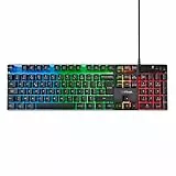 Trust Gaming GXT 835 Azor Gaming Tastatur, Französisches AZERTY-Layout