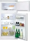 Bauknecht KDI 12S2 Einbau-Kühl-/Gefrierkombination, 173 l, elektronische Temperaturregelung, Abtauautomatik, LED-Beleuchtung, 36 dB leise, wechselbarer Türanschlag, Energieklasse E, Weiß