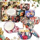BBLTIFF 9 Stück Duftkerzen Geschenkset, Duftkerzen Set für Frauen, Scented Candle, Natürliches Sojawachs Kerze, kerzen geschenk für Weihnachten, Geburtstag, Valentinstag, Halloween (9 Düfte)