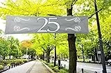 Folat Banier 25 Jubileum 180x40cm