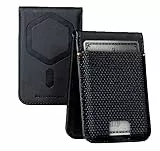 URBAN ARMOR GEAR Metropolis Magnetic Slim Wallet mit Standfunktion (Geldbörse mit ultra starken Magneten, Bis zu fünf Kreditkarten) kevlar schwarz