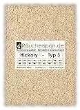 Räucherspäne Räuchermehl Hickory 2kg Typ 3 mittelfein Spangröße 0,3-1mm auch für Sparbrand, Räucherschnecke, Kaltrauchgenerator geeignet