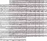 Transparentpapier'Noten', 5 Blatt, DIN A4, 115g/qm