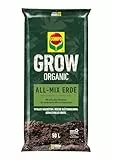 Grow Organic All-Mix Erde - Erde zum Anbau von Spezialkulturen Indoor & Outdoor - organisch 50 L