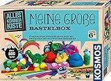 Kosmos 604431 AllesKönnerKiste Meine große Bastelbox, Bastel-Set, Bastelsets für Kinder, Bastelmaterial, Bastelzubehör, Bastelbedarf, Basteln für Kinder ab 6 Jahren