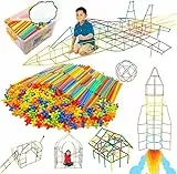 WYSWYG Konstruktionsspielzeug Bausteine 1200 Stück- Kreative Verbindungsbausteine Spielzeug für Jungen & Mädchen, STEM Lernspielzeug, Geeignet für Kinder ab 3 4 5 6 7 8 Jahren