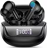 Bluetooth Kopfhörer, Kopfhörer Kabellos Bluetooth 5.4 mit 4 HD Mic, HiFi Stereo In Ear Kopfhörer, 45H Kabellose Kopfhörer ENC Noise Cancelling Earbuds, IP7 Wasserdicht Ohrhörer, Touch Control, USB-C