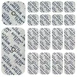20 TENS-EMS Elektroden-Pads 5x5 cm - Kompatibel mit TENS-Geräten & EMS-Trainern von Sanitas (wie SEM 40,41) & Beurer (wie EM 40,41) | Wiederverwendbar | Zertifiziertes Medizinprodukt von. Boston Tech