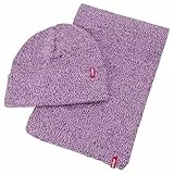 Levi's Herren & Unisex Headgear Set, Dark Purple