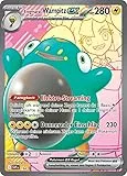 Pokémon Einzelkarte: Enigmaras Wampitz-ex – SV Black Star Promo 194 (Deutsch) + Heartforcards® Versandschutz
