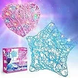 SAITCPRY 3D-Kunstgirlande, Geschenke für 8-9-10-11-jährige Mädchen, Spielzeug für 8-14-jährige Mädchen, Bastelsets für Kinder von 8-10 Jahren, Kinderjubiläum, dekorative Laternen